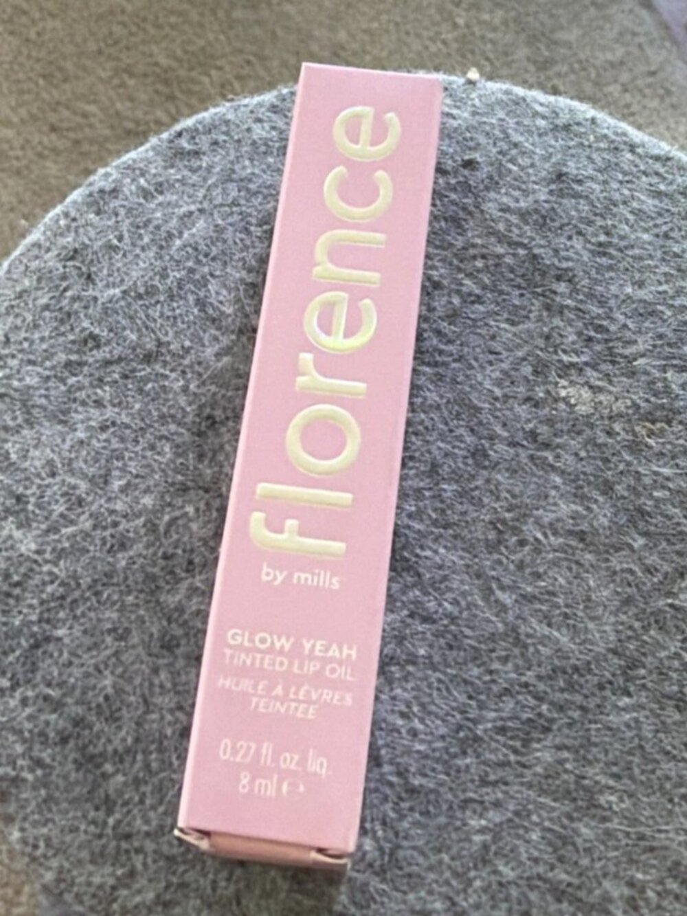 Florence by Mills Glow Yeah Tinted Vegan Lip Oil 0.27 fl oz/ 8 mL NIB